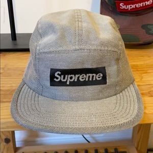 Supreme Jacquard Box Logo Camp Cap